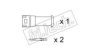 IVECO 4802402 Warning Contact, brake pad wear